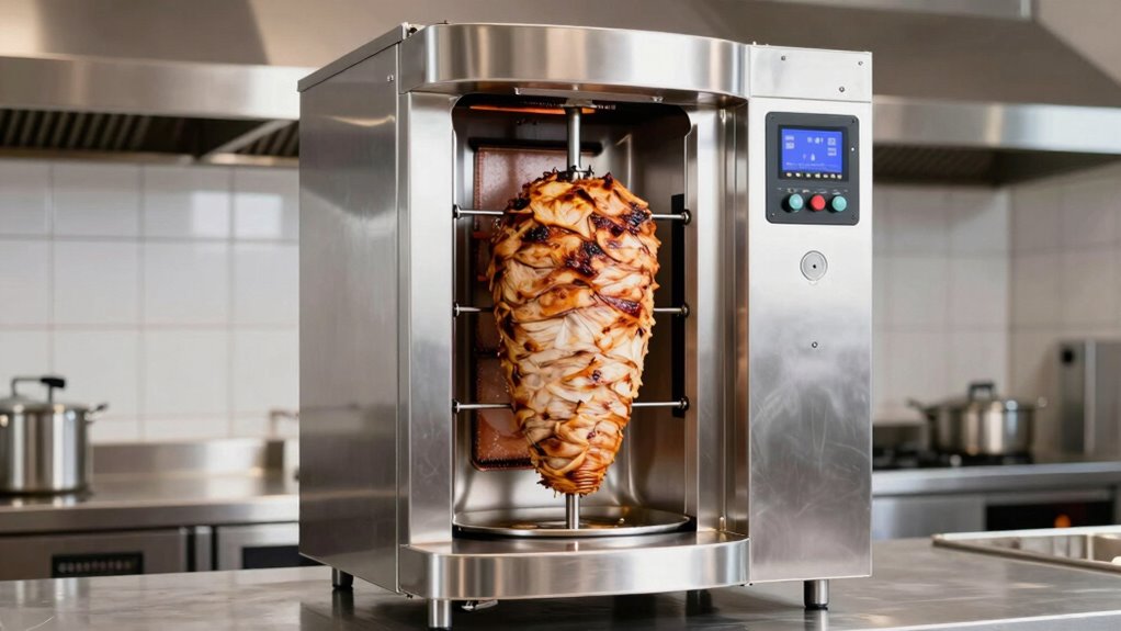 key shawarma machine features