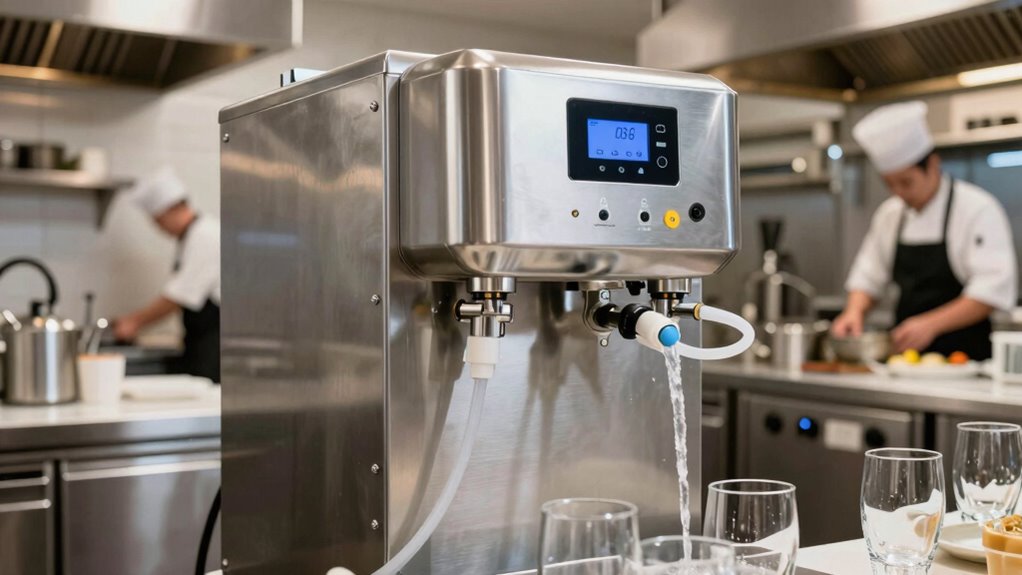 restaurant water softener selection