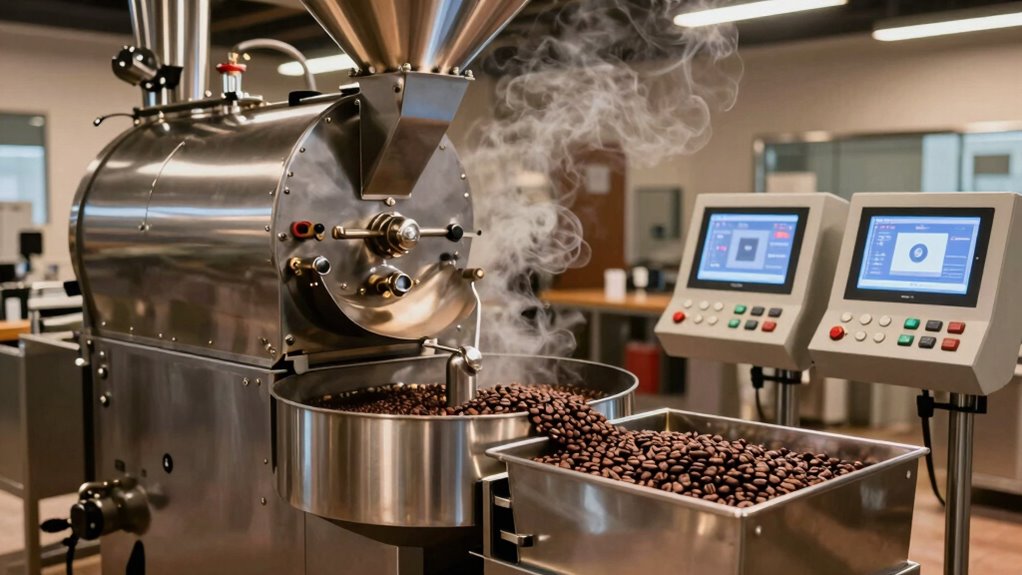 roaster capacity and control