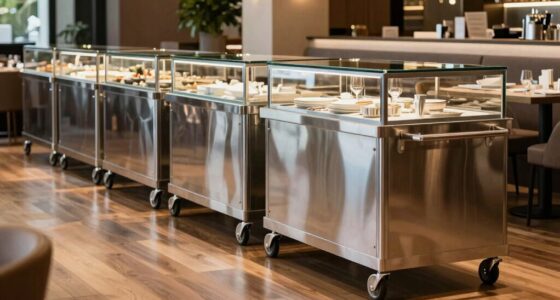 top 15 commercial serving carts