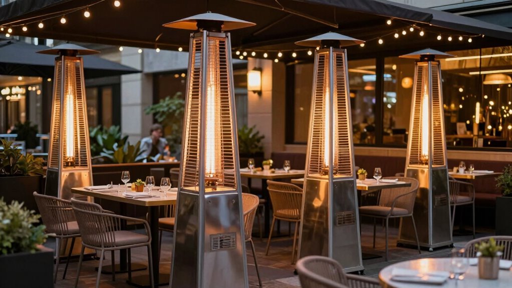 top 15 restaurant outdoor heaters