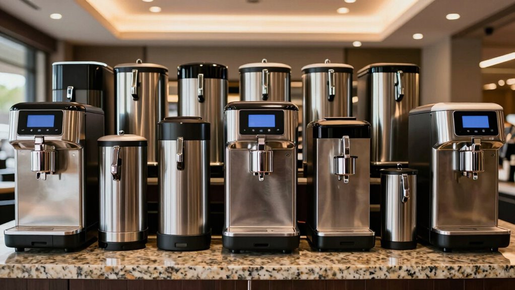 top commercial coffee urns