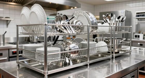 top commercial dish racks