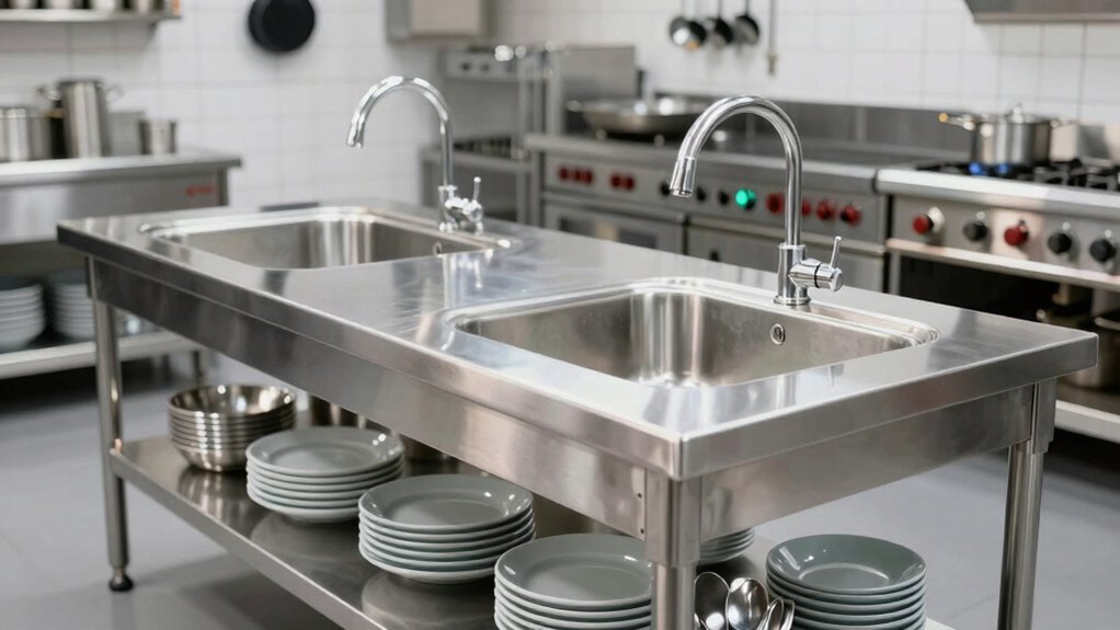 top commercial dish tables
