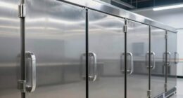 top commercial freezer doors