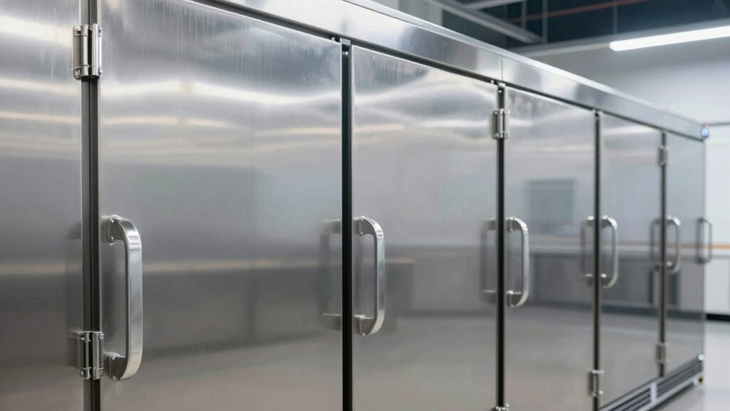 top commercial freezer doors