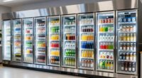 top commercial glass refrigerators