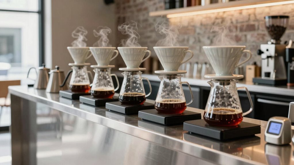 top commercial pour over stations