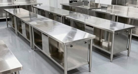 top commercial stainless prep tables