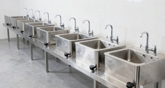 top foot pedal hand sinks