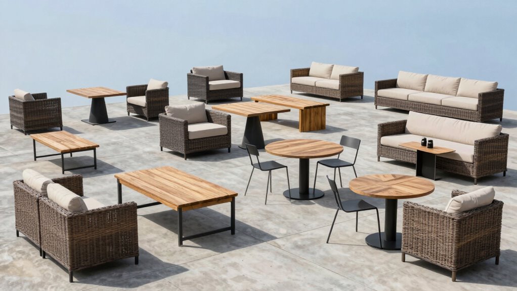 top heavy duty patio sets