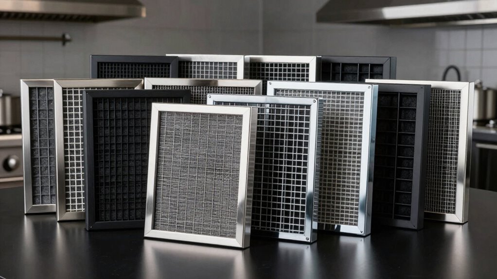 top hood filter sets