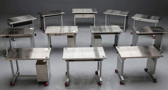 top mobile work tables