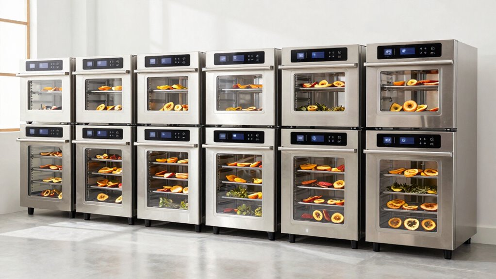 top stainless steel dehydrators