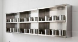 top stainless steel shelving