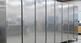 top walk in cooler panel choices