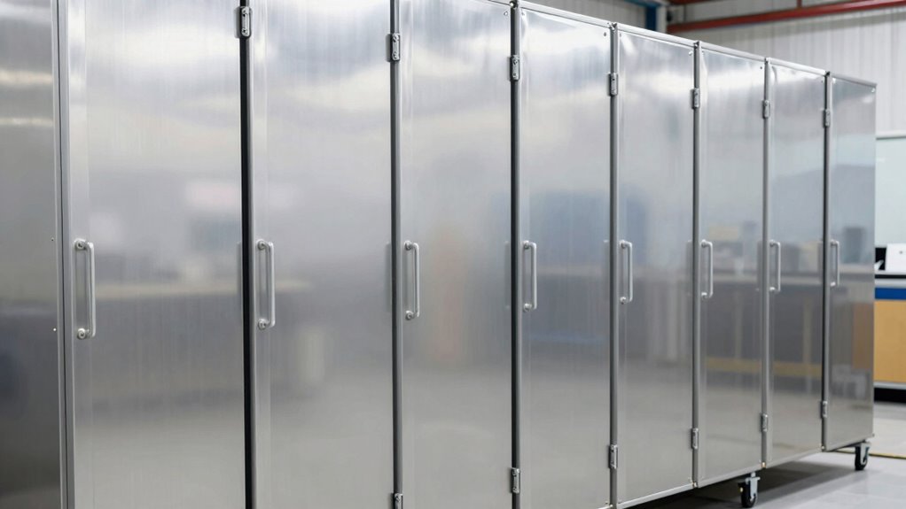 top walk in cooler panel choices