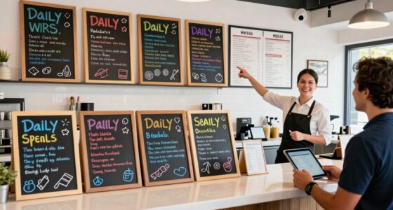 clarify daily specials consistently