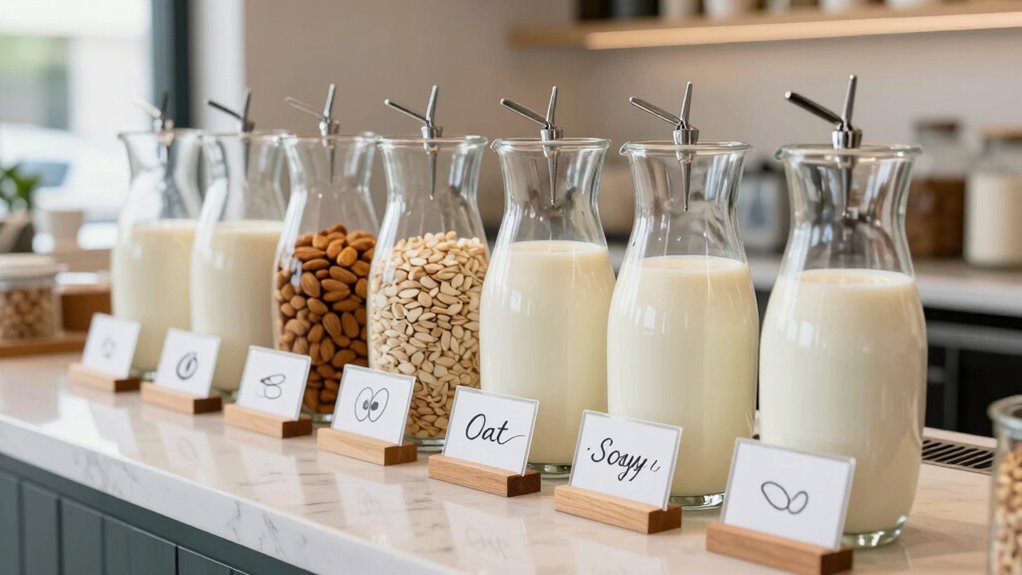 clear accurate plant milk labels