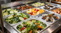 cold storage for buffets