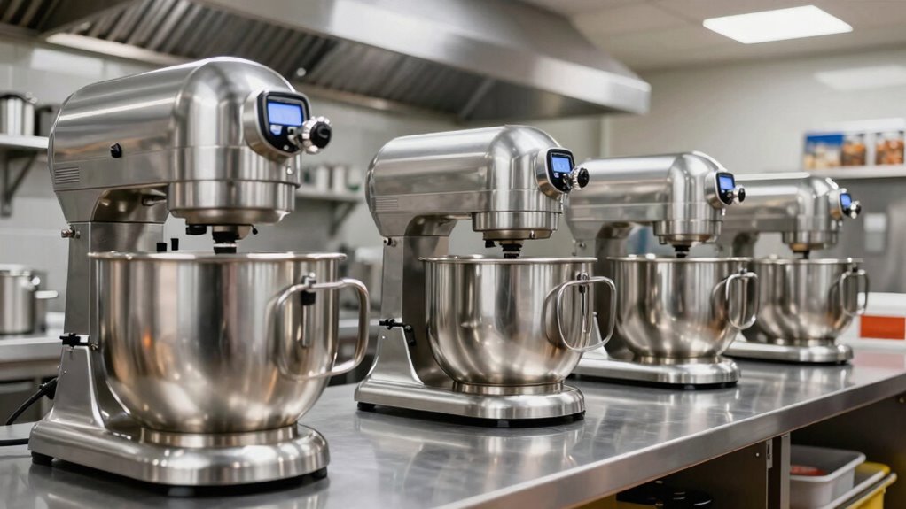 commercial mixer capacity planning