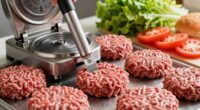 consistent burger portioning technology