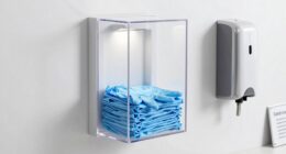 convenient glove station setup
