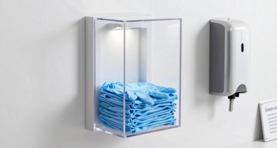 convenient glove station setup