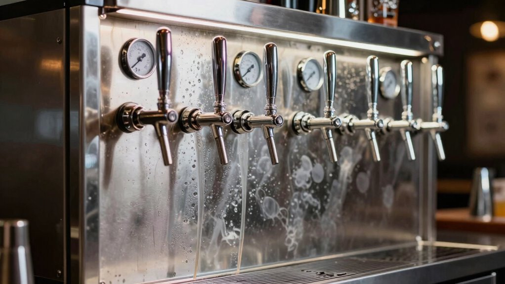 draft beer temperature maintenance