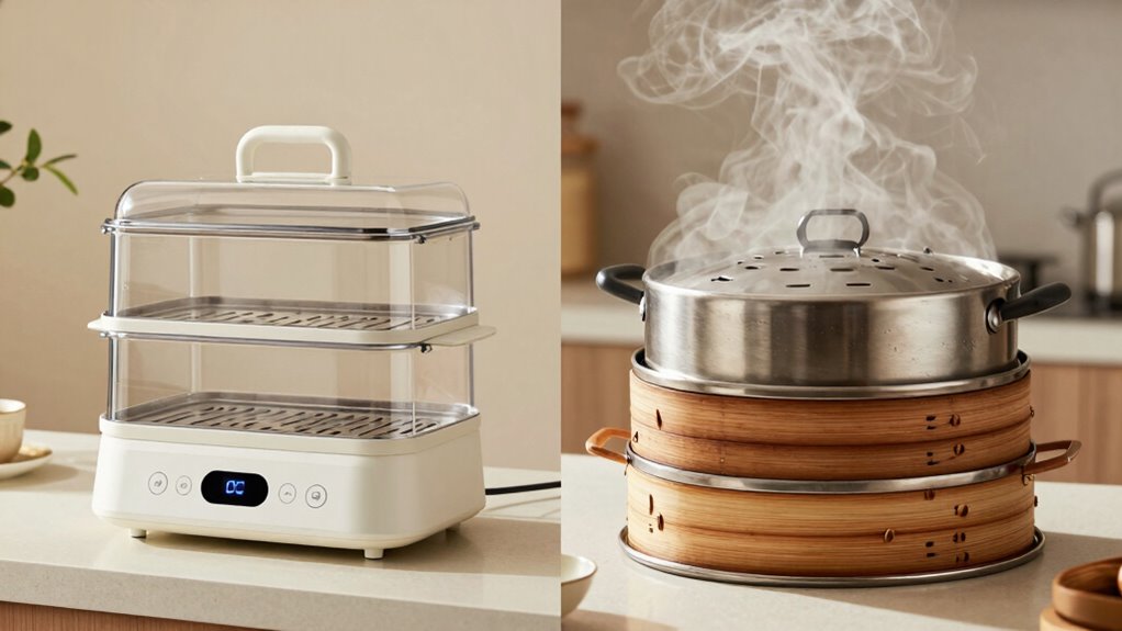 ease of steamer setup