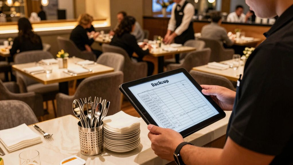 effective backup plans for restaurants