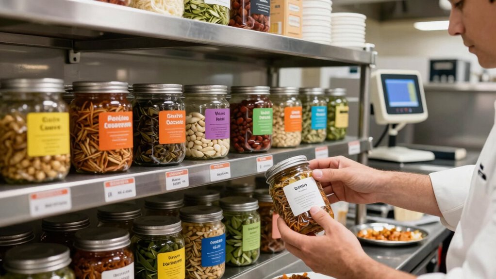 effective restaurant labeling systems
