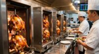 efficient chicken roasting schedules