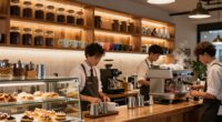 efficient coffee bar restocking