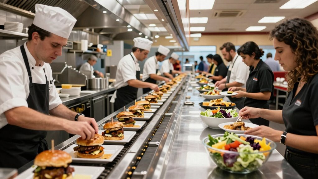 efficient coordinated restaurant operations