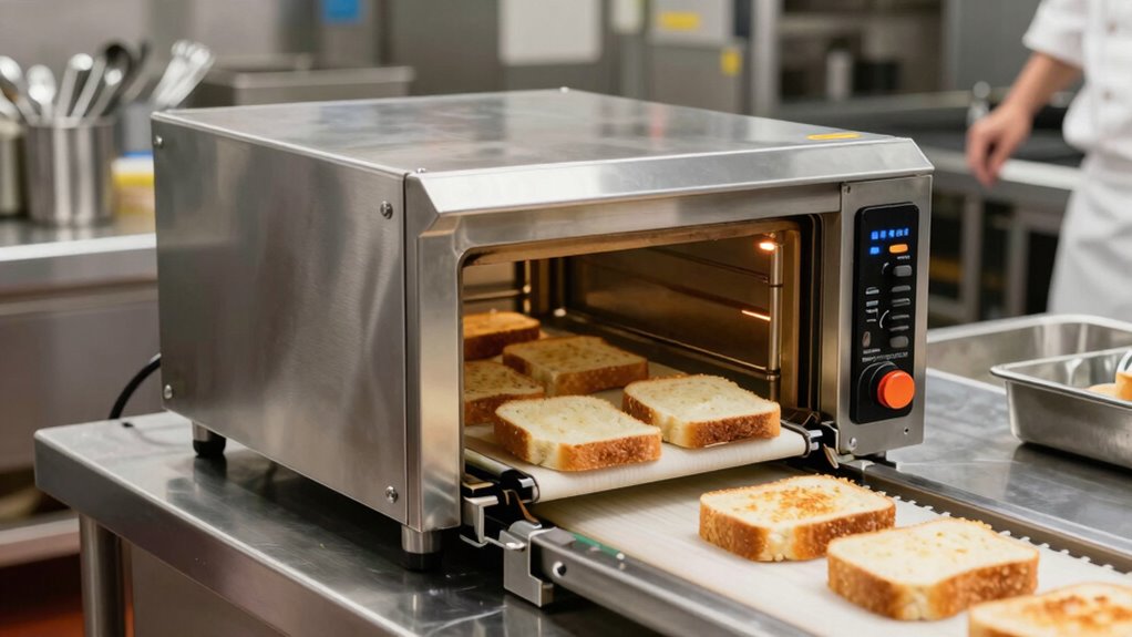 efficient durable high volume toasters