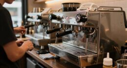 efficient espresso bar cleanup