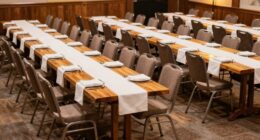 efficient event furniture setup