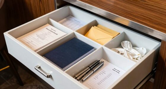efficient host stand organization
