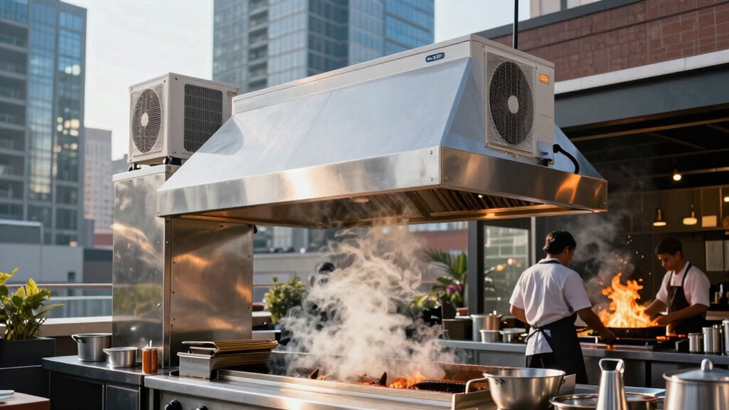 efficient rooftop restaurant climate control