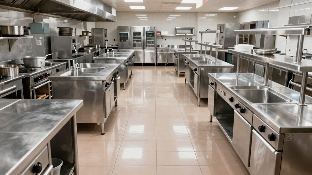 efficient safe kitchen layout