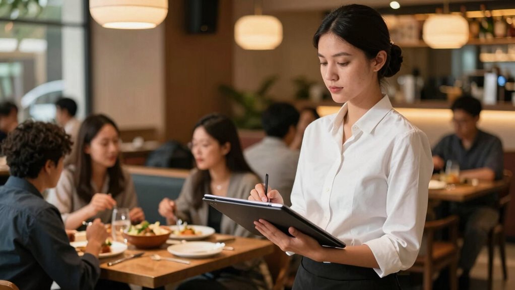 efficient staff confident service
