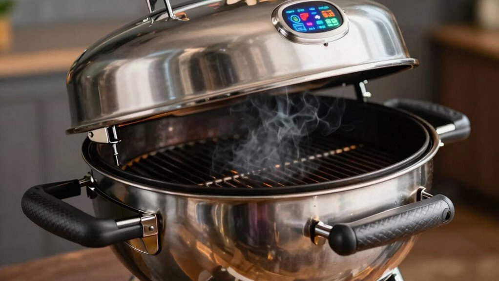 efficient well maintained grilling process