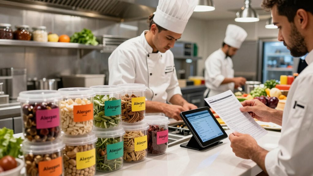 enhance allergen response procedures