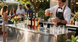enhanced portable bar setups
