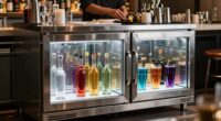 inefficient underbar refrigeration design