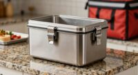 keeps food hot or cold