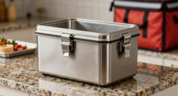 keeps food hot or cold