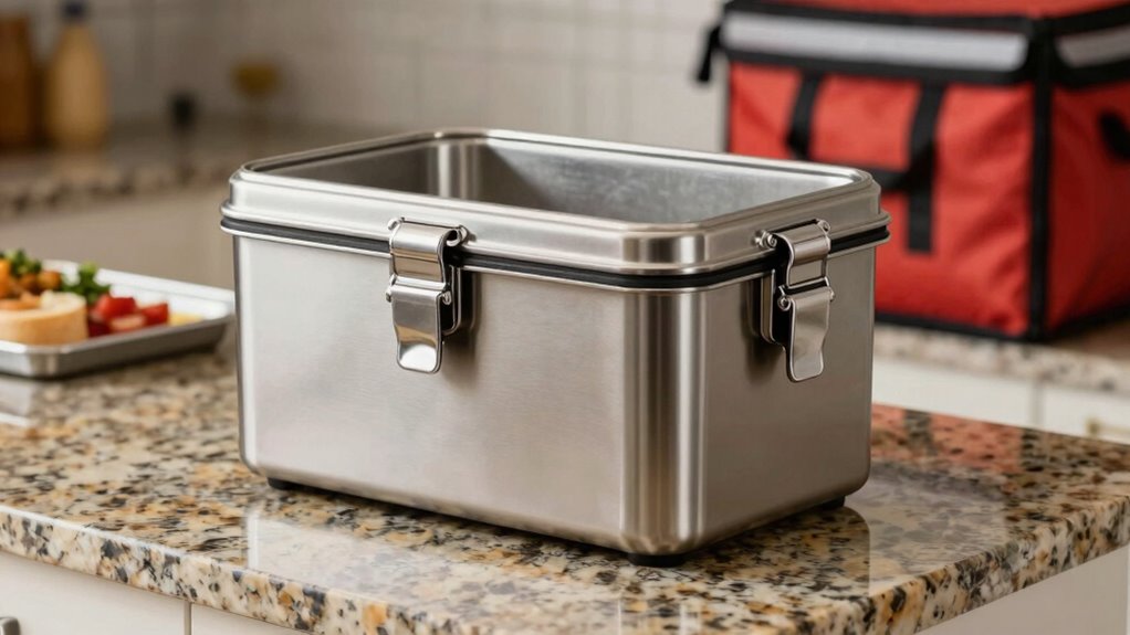 keeps food hot or cold