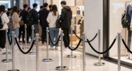 managing entrance crowd movement